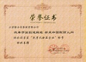 優(yōu)秀化妝品企業(yè)榮譽(yù)證書